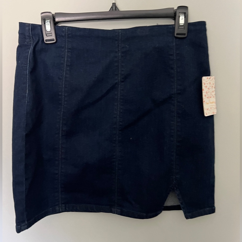 Free People Denim Skirt | Dark Indigo
